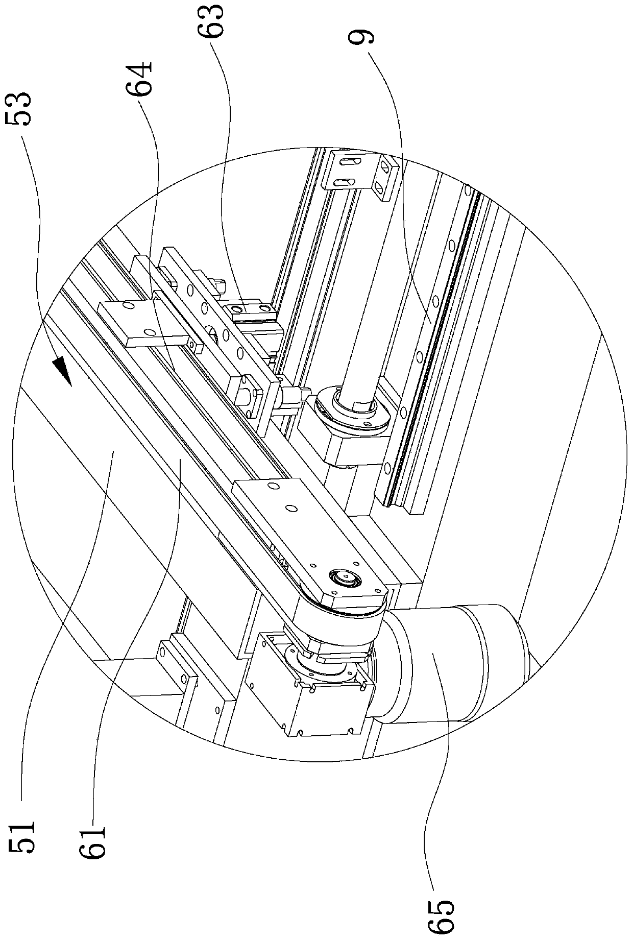 Double-end rip sawing device