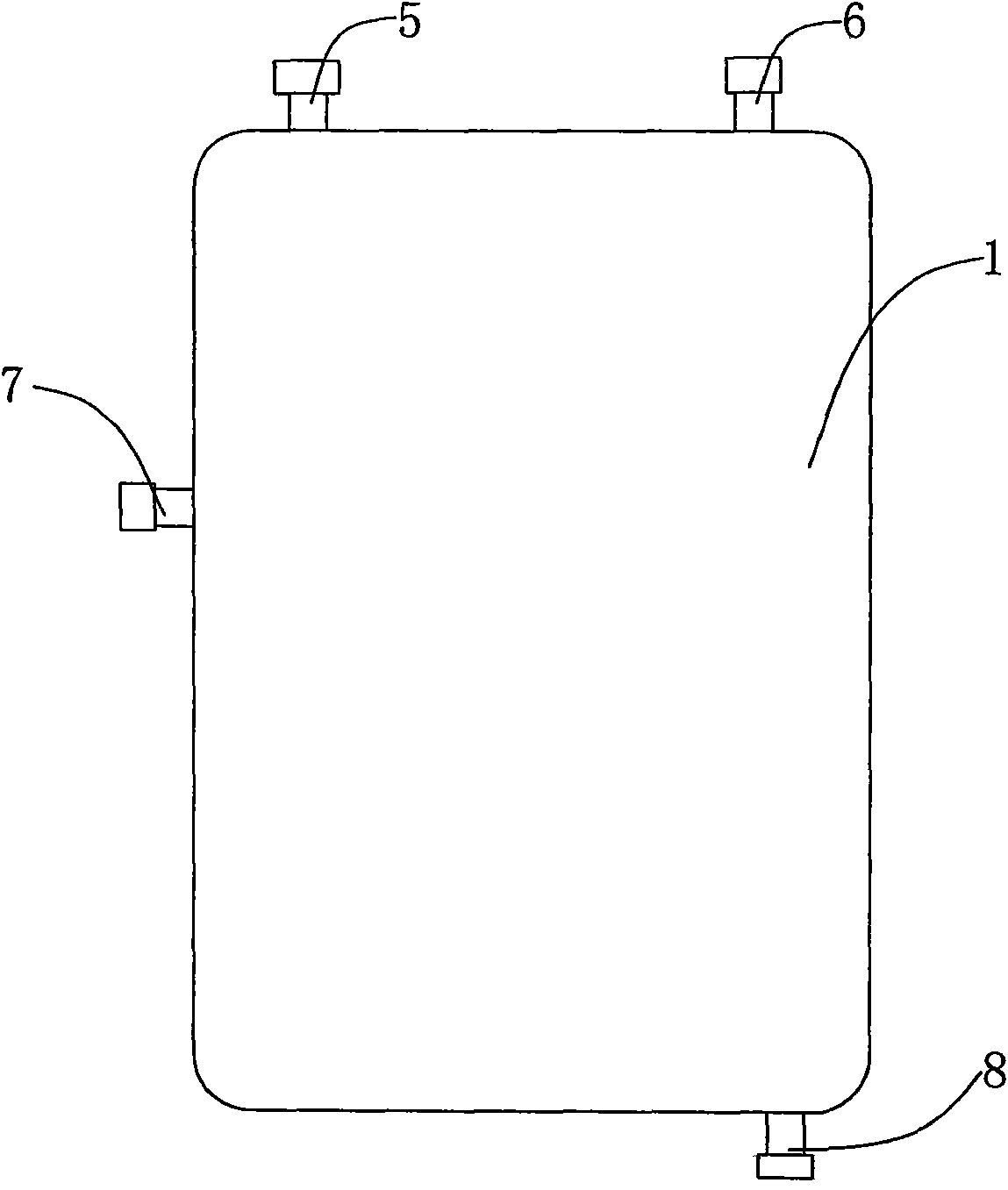 Polyreaction device for preparing polylactic acid