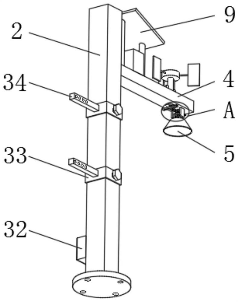 Adjustable street lamp based on Internet of Things