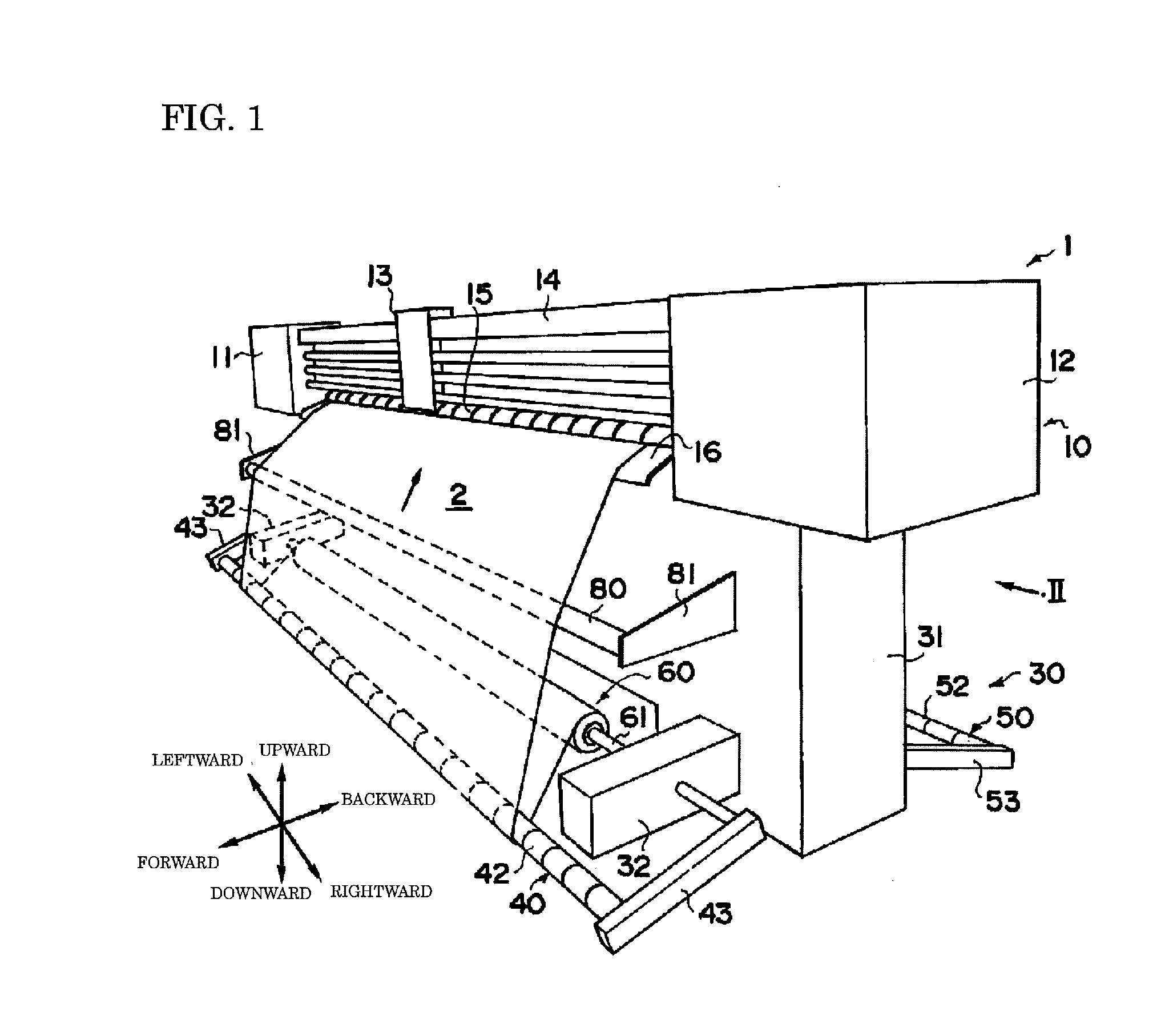 Printer and feeding apparatus for the same