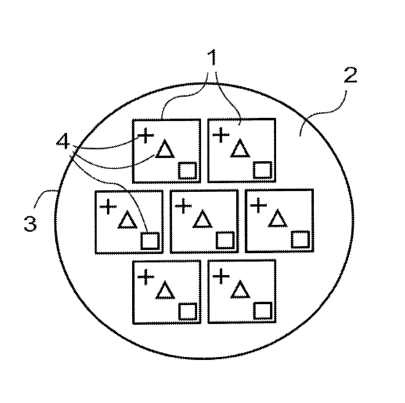 Method for determining the position of a rotation axis