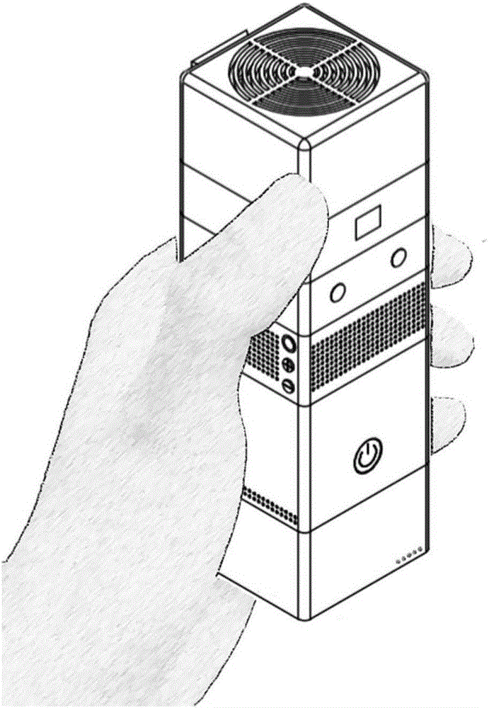 Modular portable optical computer