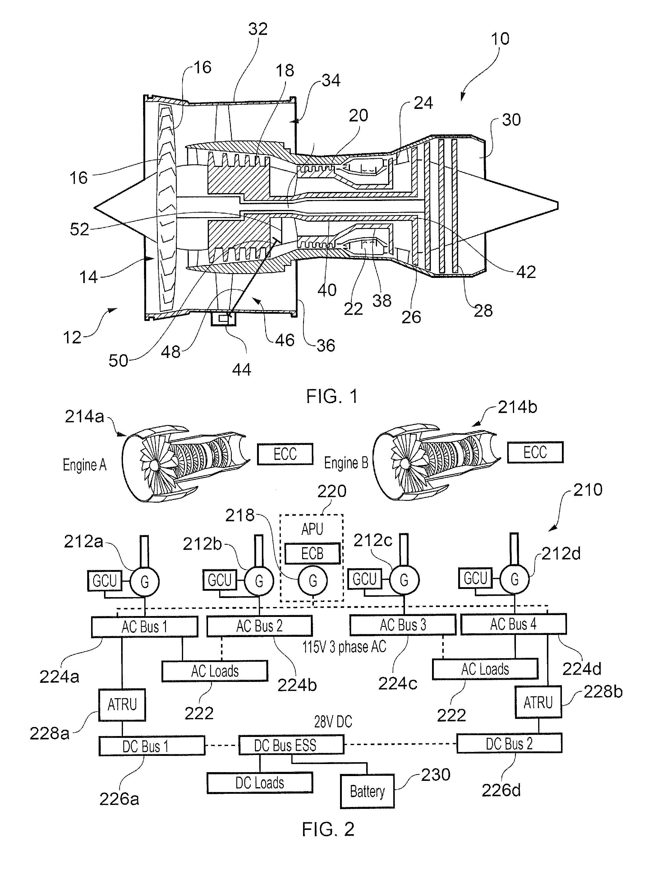 Electrical system for an aircraft