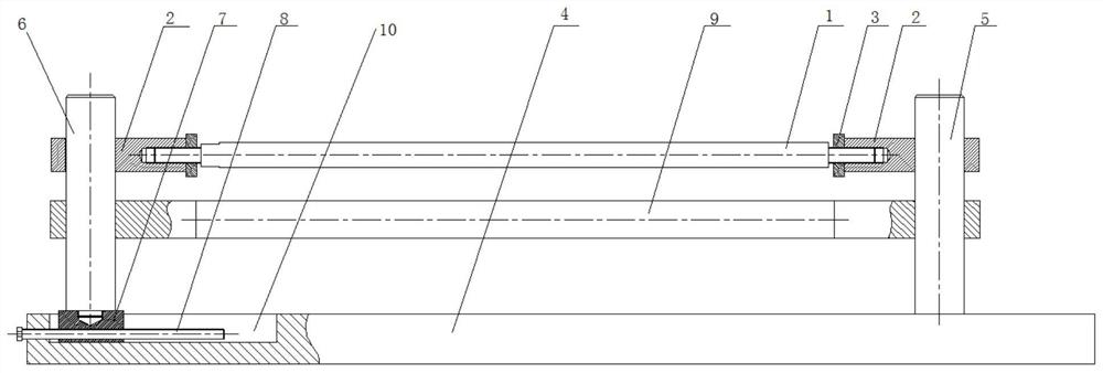 Connecting rod structure and auxiliary assembling device