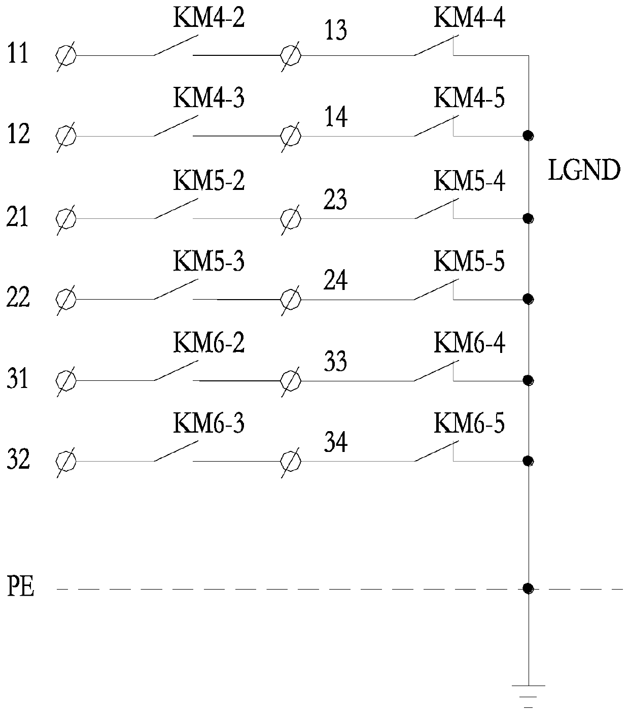 Graded automatic broadcast control device for broadcast signals