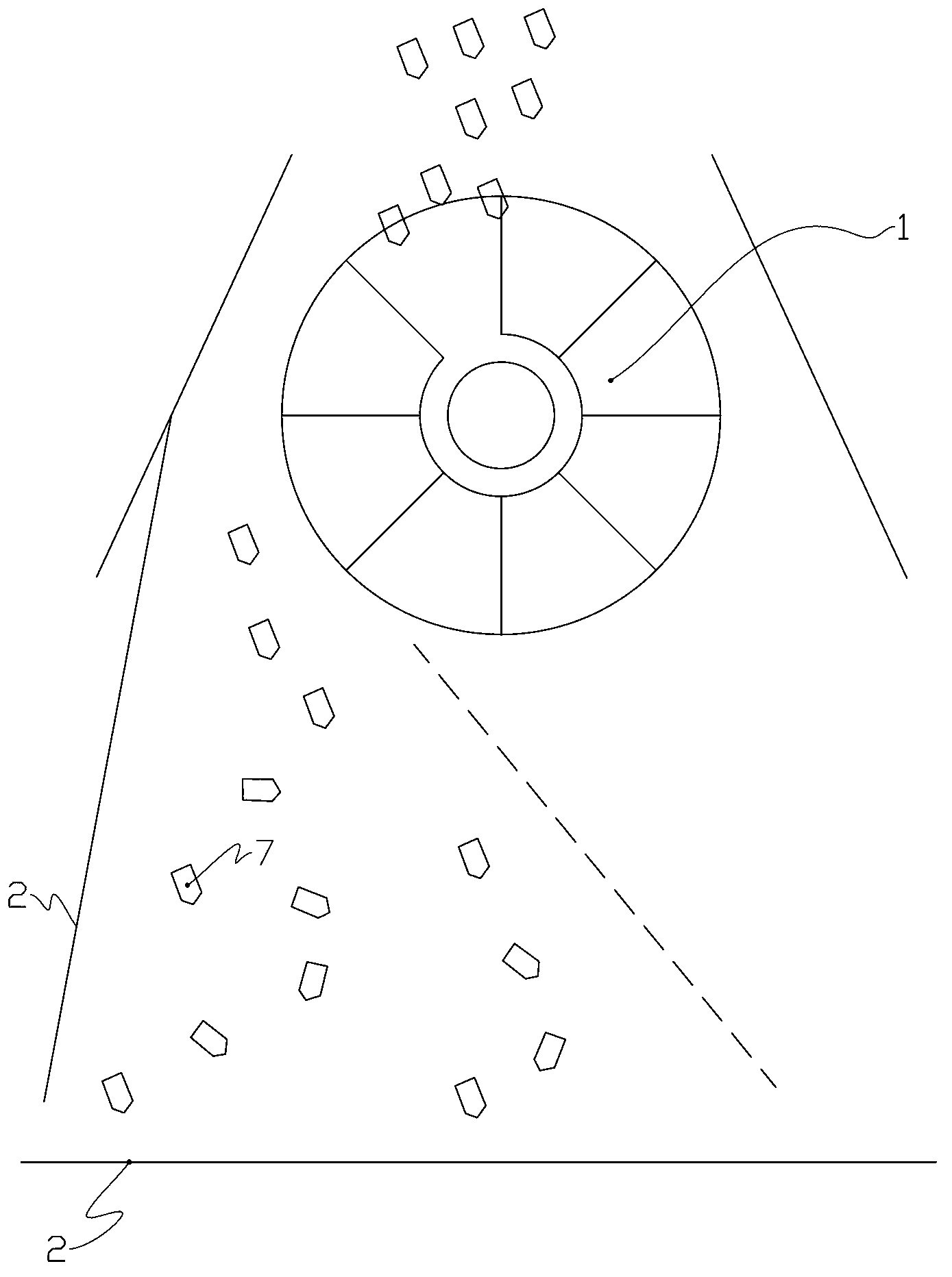 Efficient rounding and passivating device for stainless steel cut wire shot