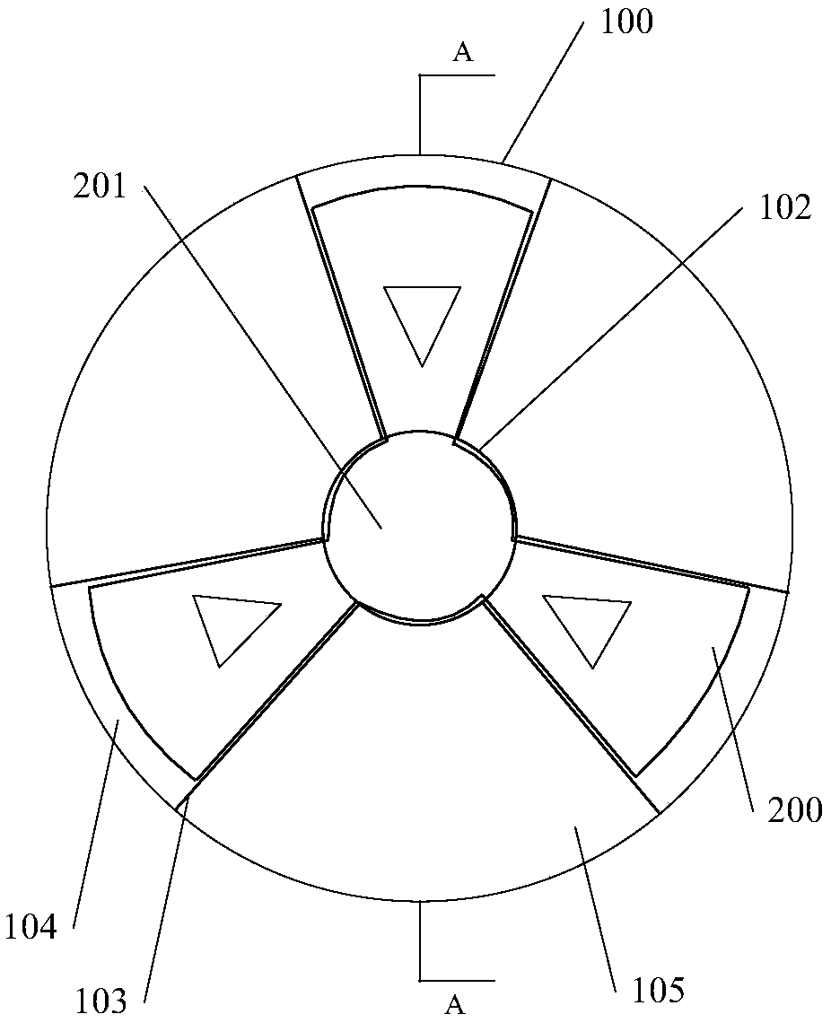 Rapid detection device and detection method for organic pesticide residues in agricultural products