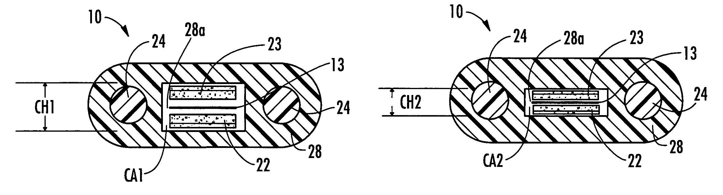 Fiber optic cables using dry inserts for coupling and methods therefor