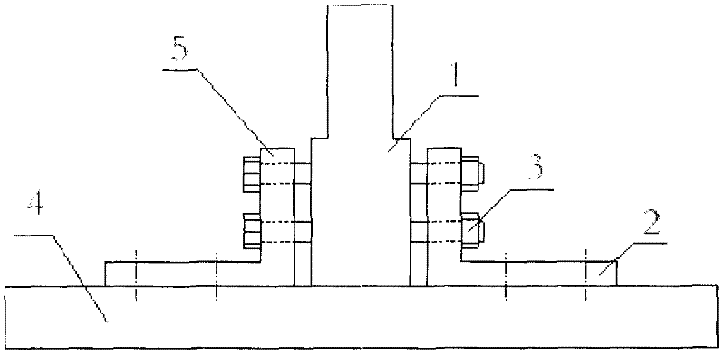 Stiffened wall plate compression stability test support fixture and end support coefficient test method