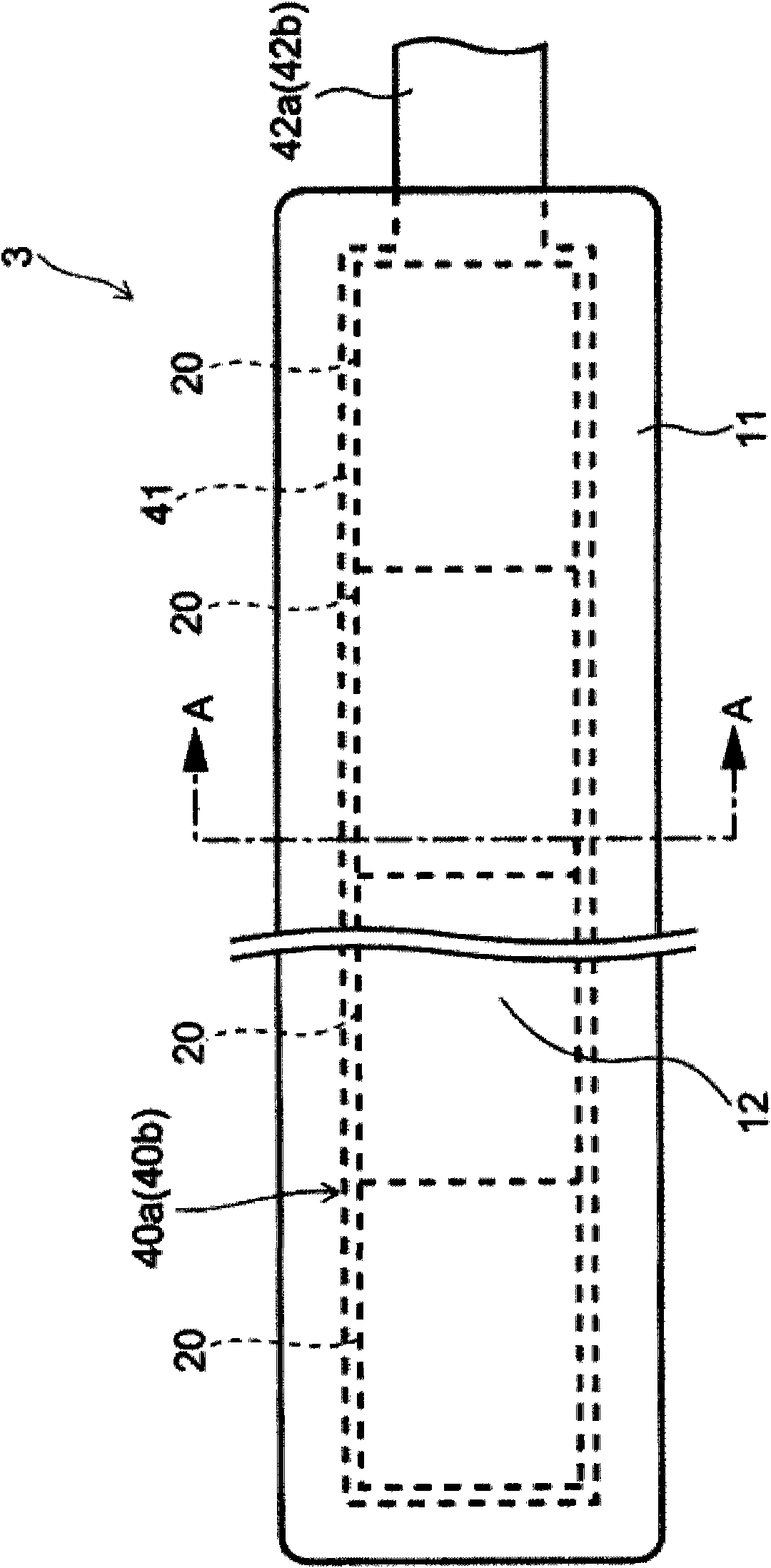 On-vehicle heater and its manufacturing method