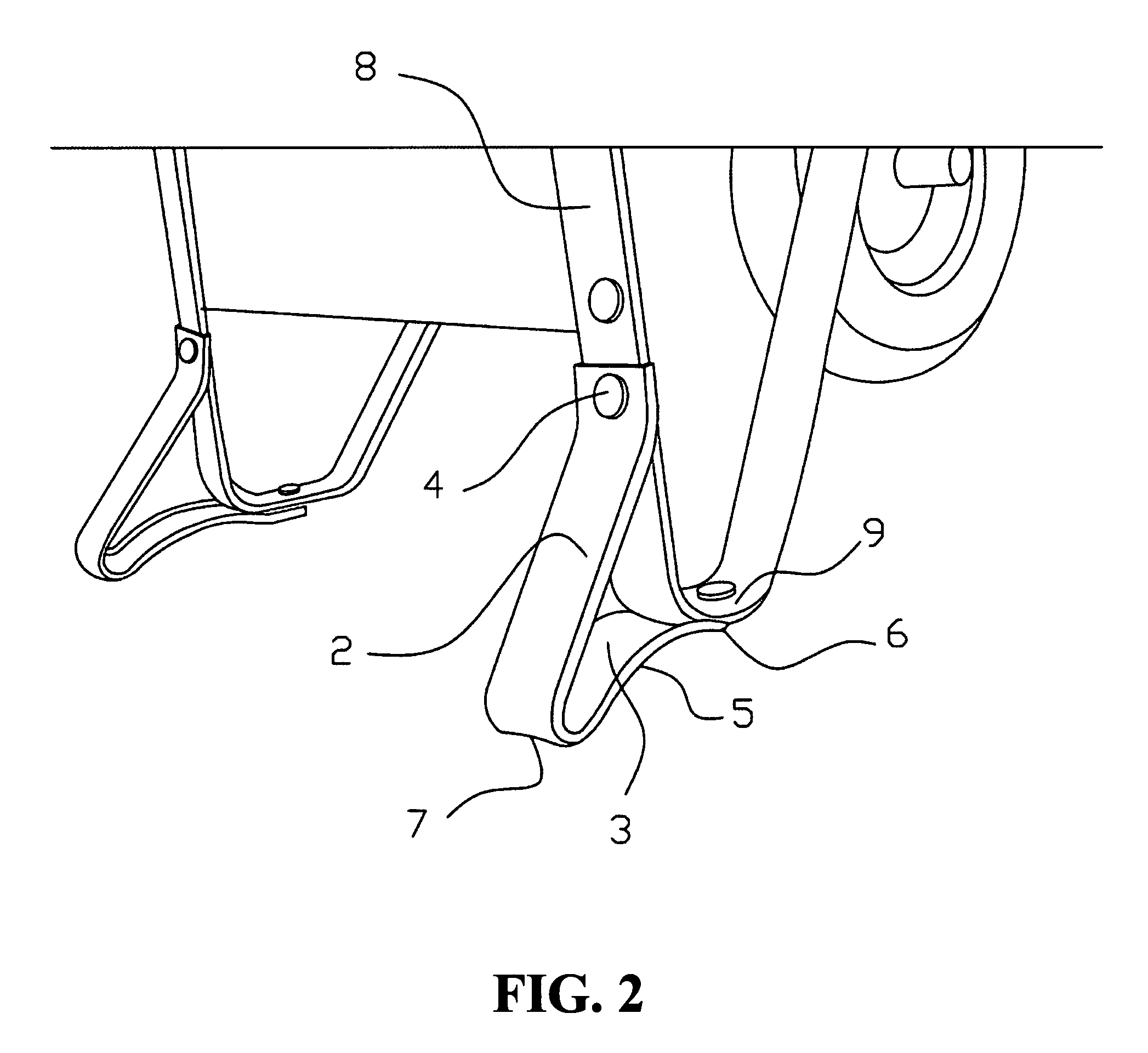 Wheelbarrow stabilizer with improved load distribution