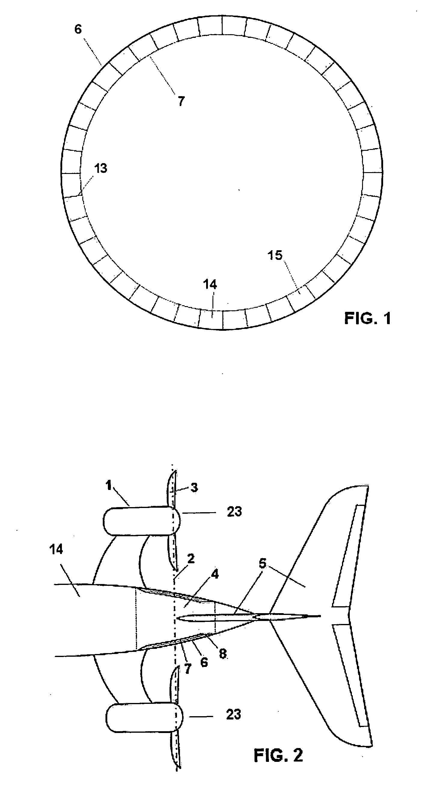 Impact resistant aircraft fuselage