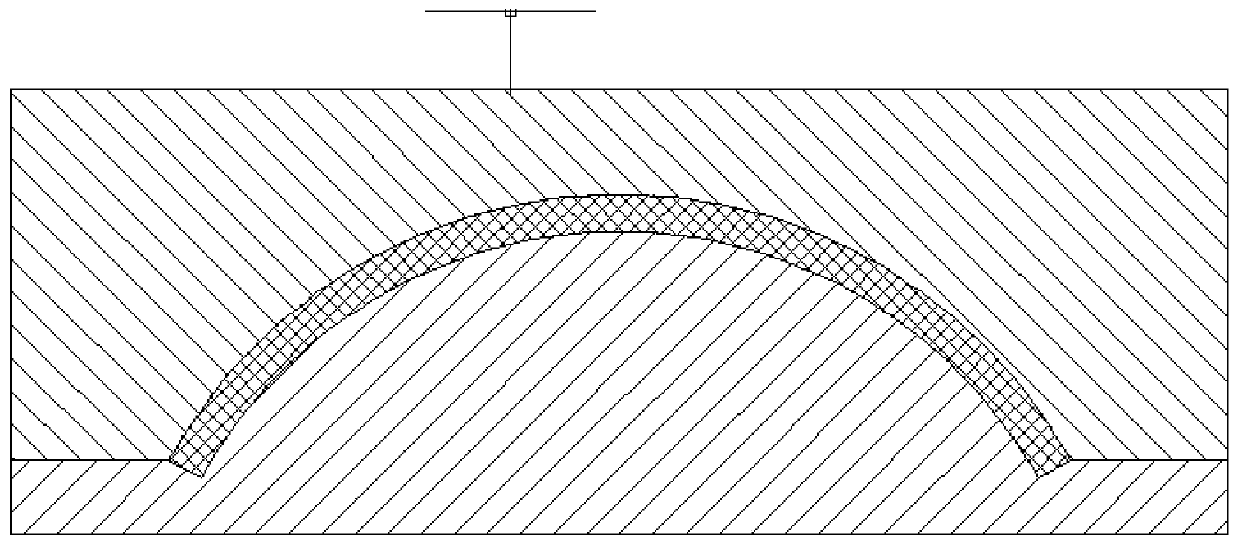 A deformation control method in the forming process of preformed composite materials and the application of the control method