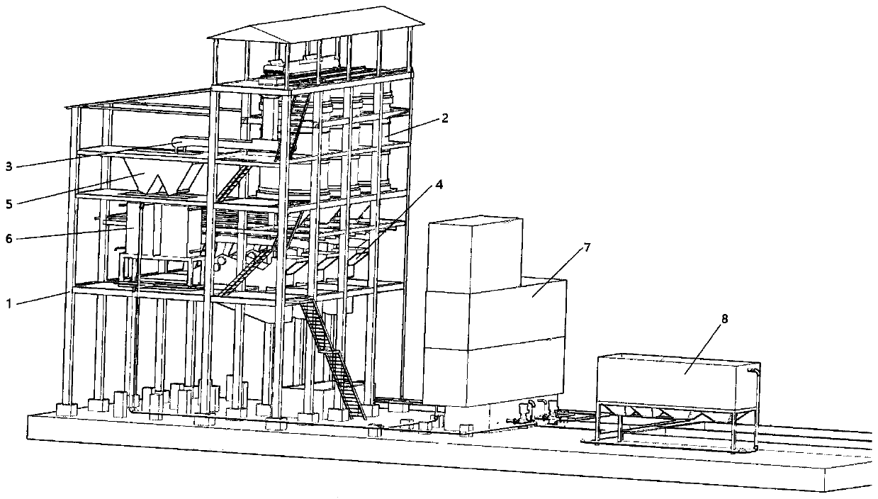 Aggregate precooling system