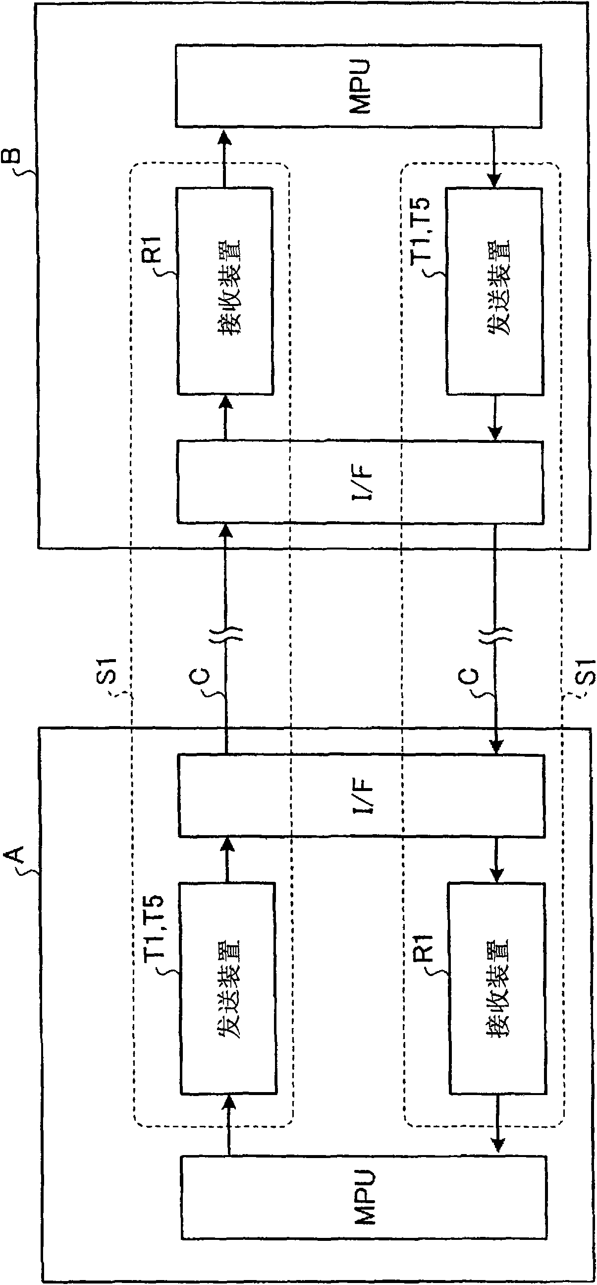 Transmitter apparatus and communication system