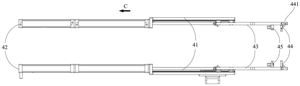 A battery clamping mechanism