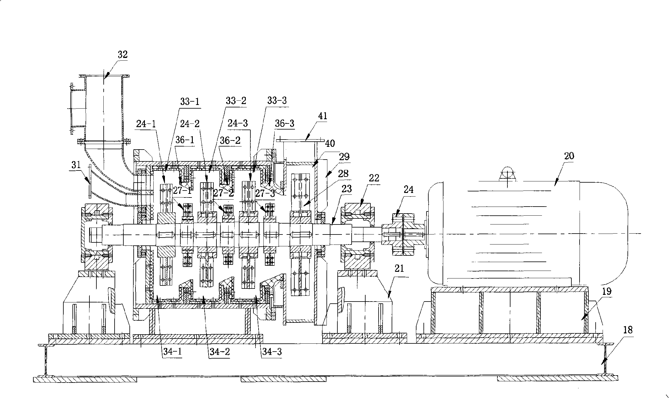 Industrial automatic method and device for producing sludge dry powder by sludge dehydration