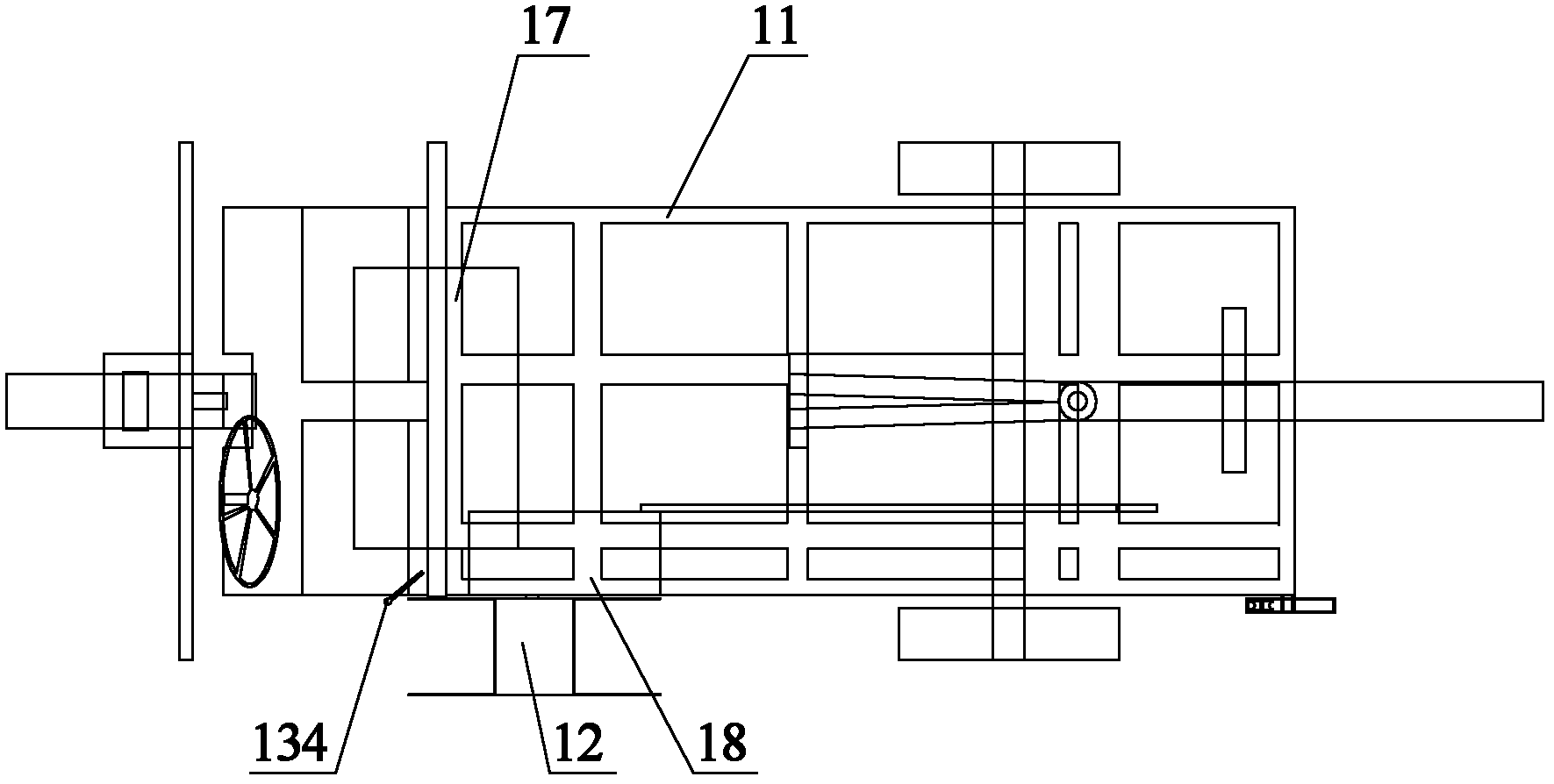 Line construction car