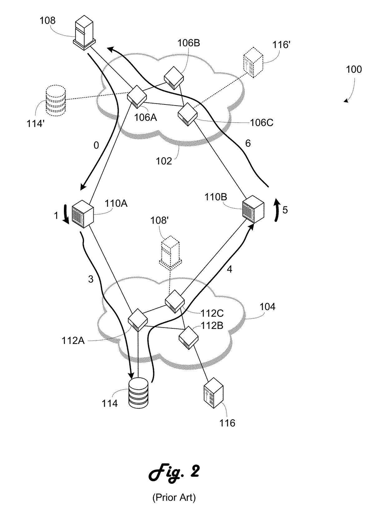 Increased network scalability by router aware switches