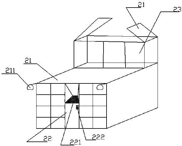 Unmanned aerial vehicle receiving cabinet