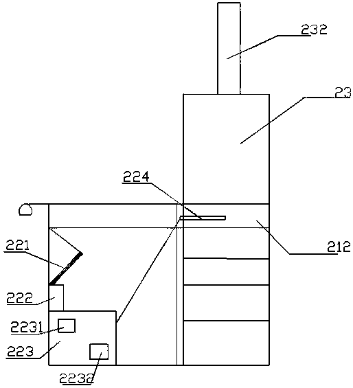 Unmanned aerial vehicle receiving cabinet