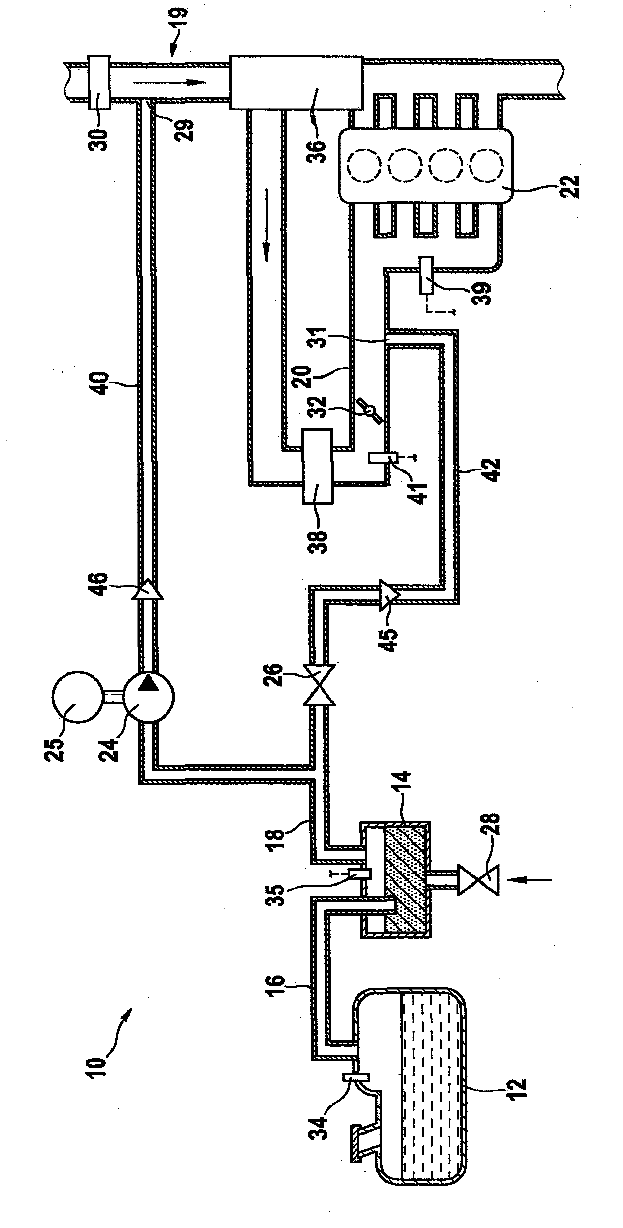 Air supply system of an internal combustion engine