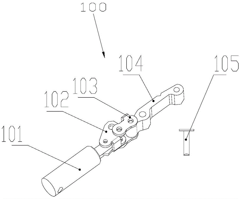 System and method for assembling telescopic rod module in hydraulic hinge