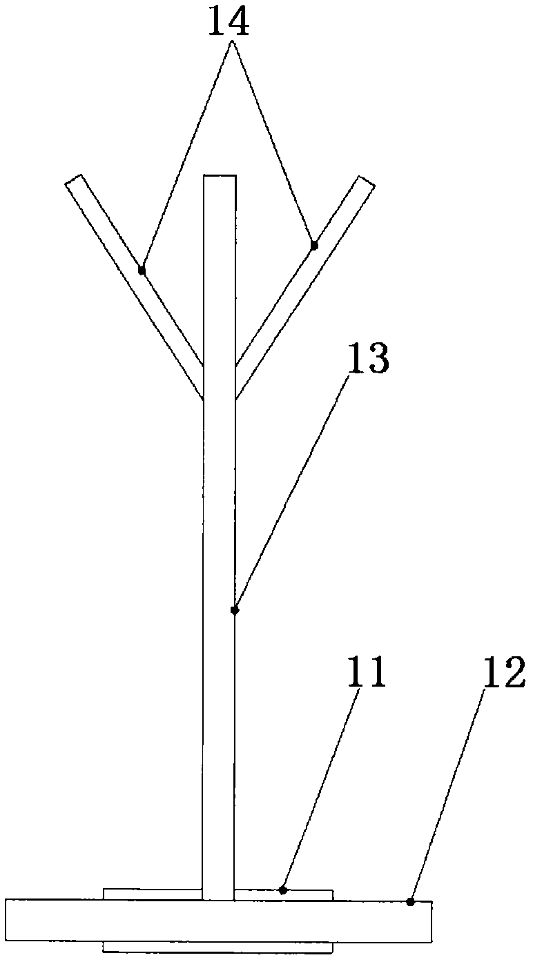 Cast-in-place concrete pile reinforcement cage barbed floating prevention device and application method thereof