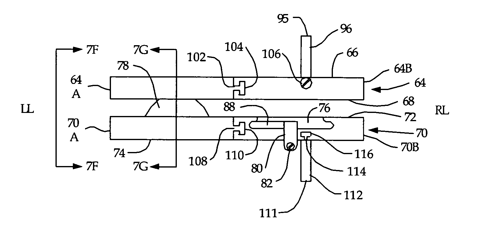 Multi-piece artificial spinal disk replacement device with selectably positioning articulating element