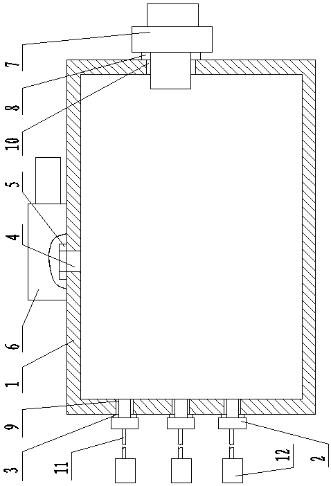 Device and method for stabilizing atmospheric pressure with gauge pressure sensor in wind tunnel