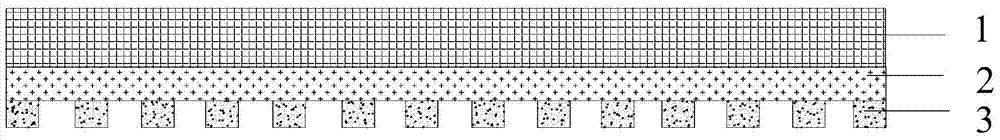 A waterproof and moisture-permeable grid printed fabric and its preparation method