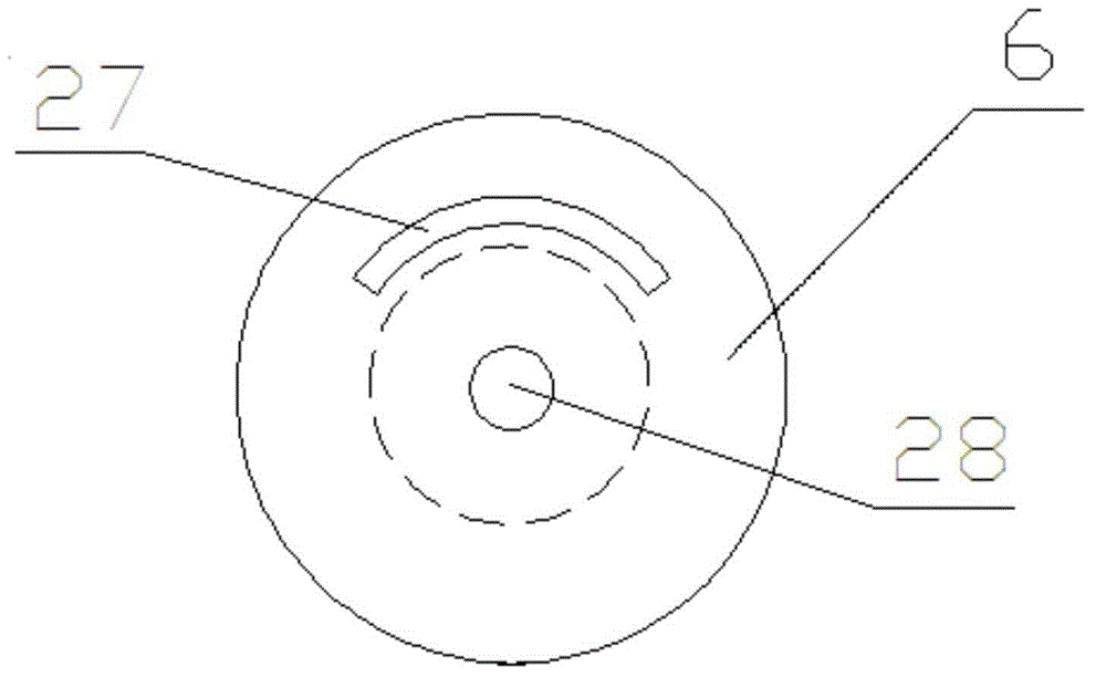 Device for using high pressure gas to drive bullet to remove rotary kiln outlet slag