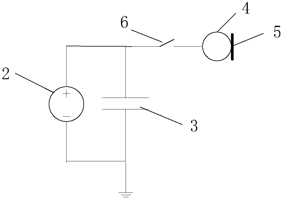 Charge quantity measuring equipment with alarm function