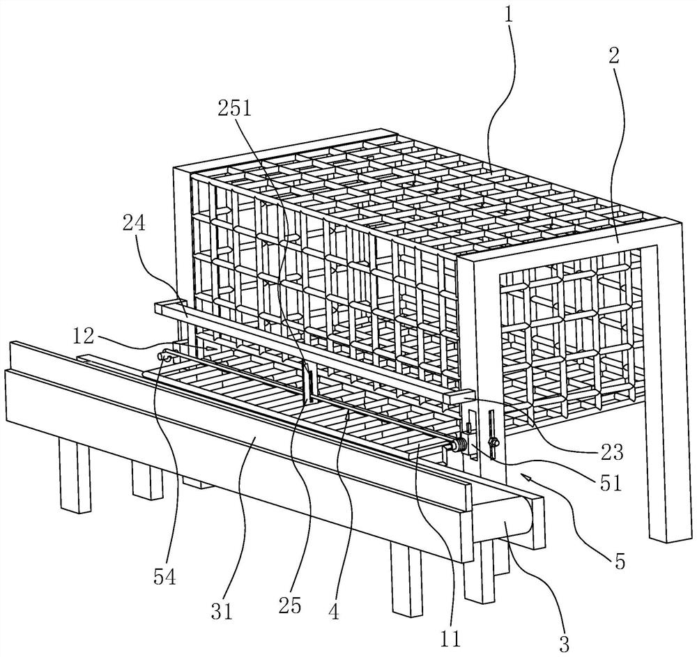 Laying hen breeding cage with protection function