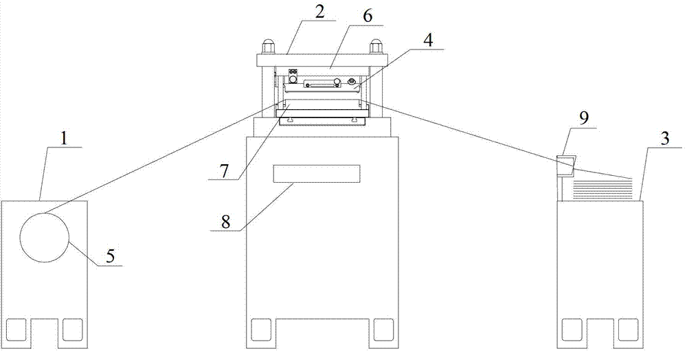 A combined automatic punching machine system and its semi-interrupted continuous punching method