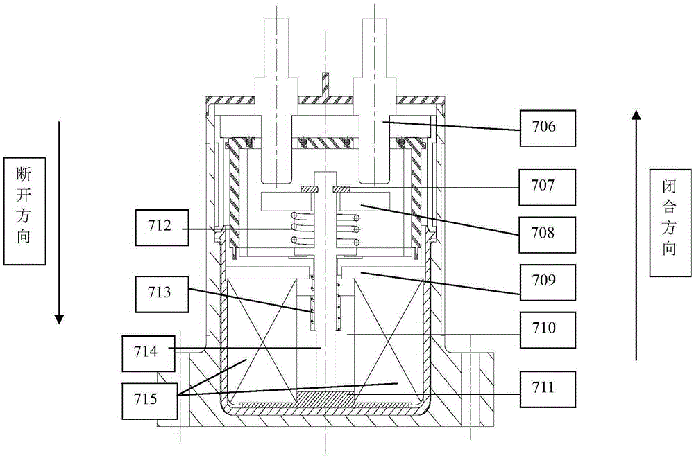 A method for testing time parameters during contactor action based on acoustic signals