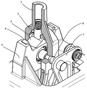 Gear shifting method of gear shifting mechanism