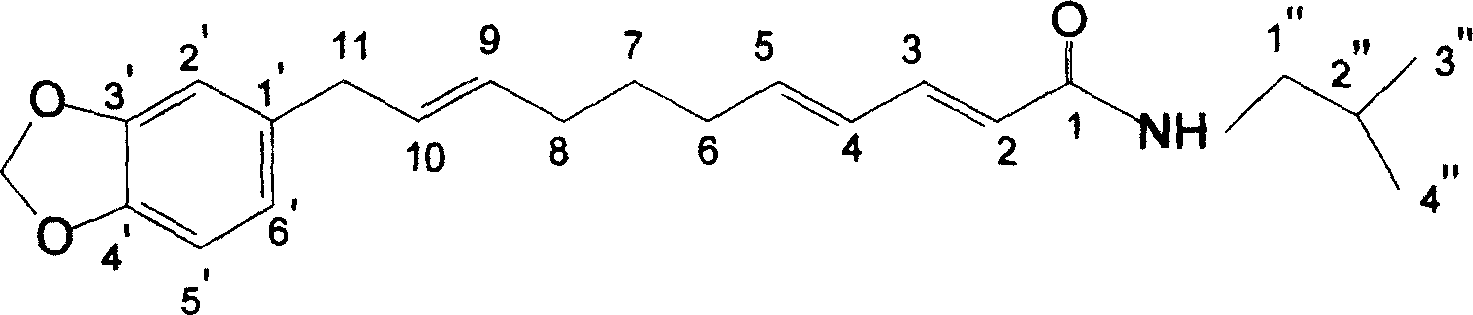 Application of compound laetispicine in the process for preparing pharmaceutical composition