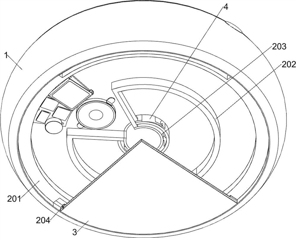 Novel rotary portable electronic medicine box