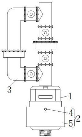 Industrial piston volumetric water meter