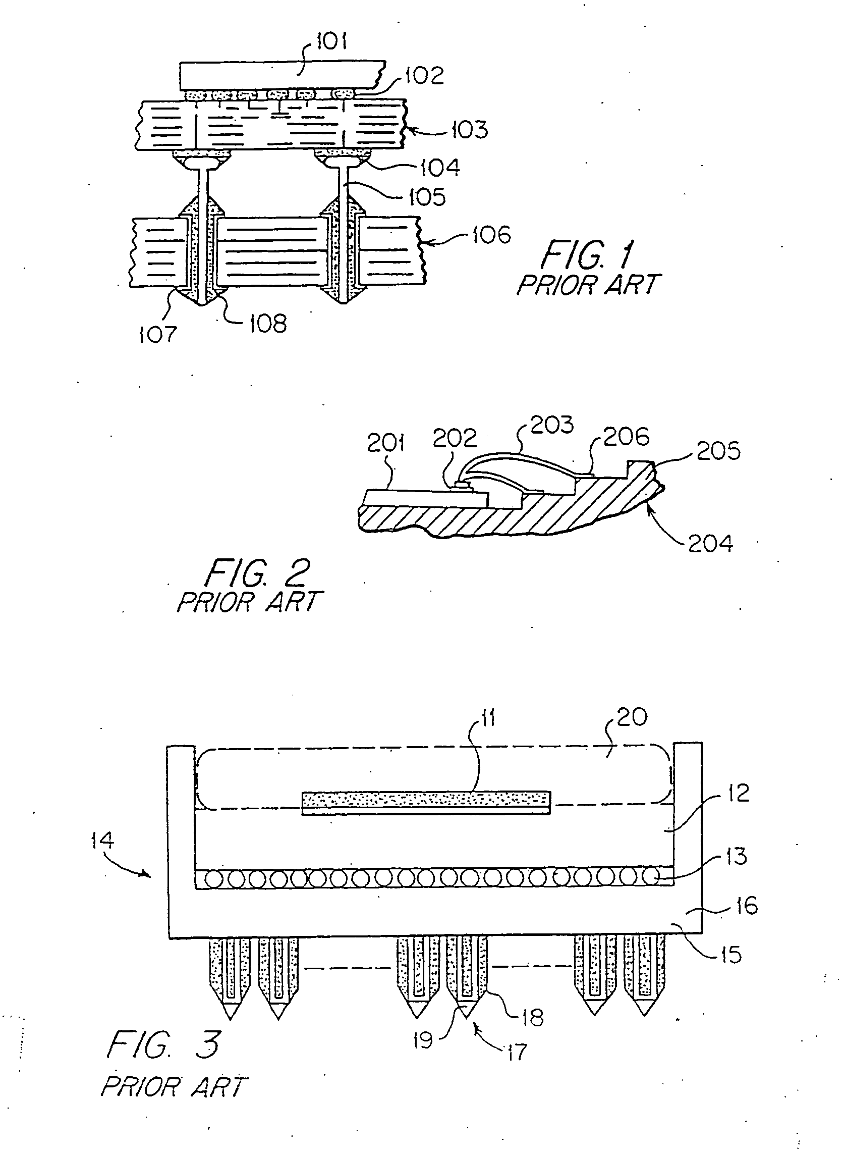 Shielded semiconductor chip carrier having a high-density external interface