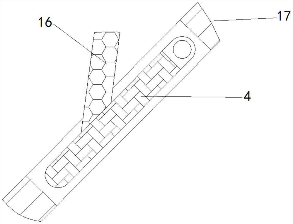 Plastic waste gas purification treatment device capable of recycling activated carbon