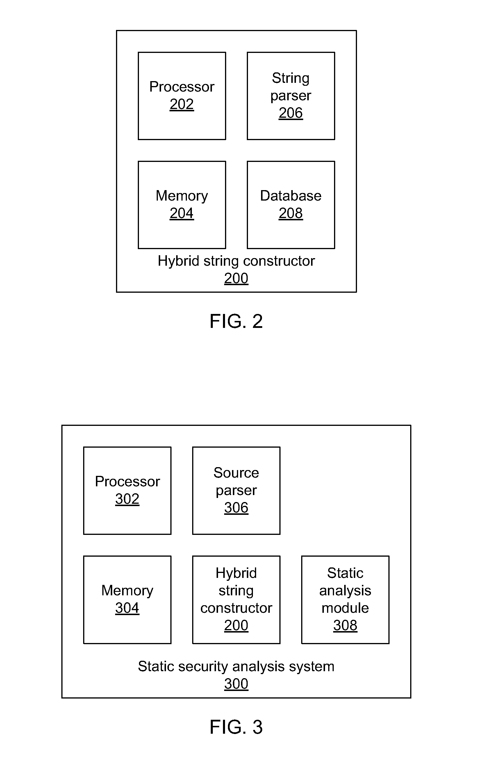 Static security analysis using a hybrid representation of string values