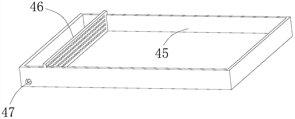 Potato drip-washing and conveying device