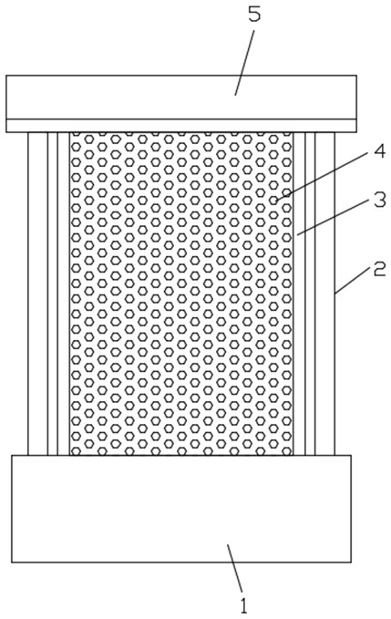 Automobile exhaust sucking and purifying device