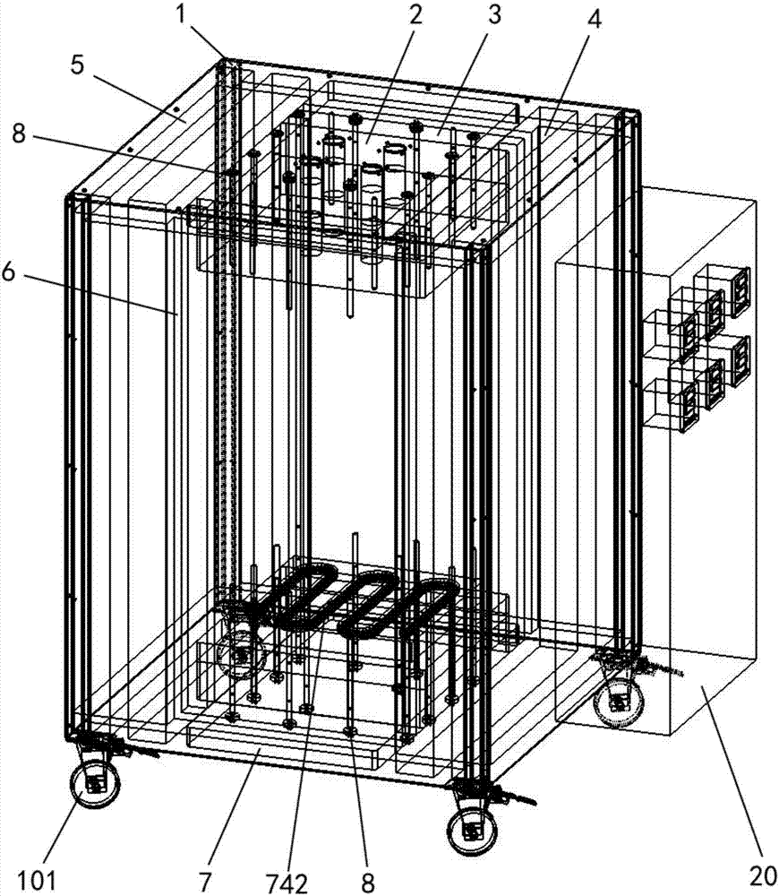 Liquid metal battery module insulation box