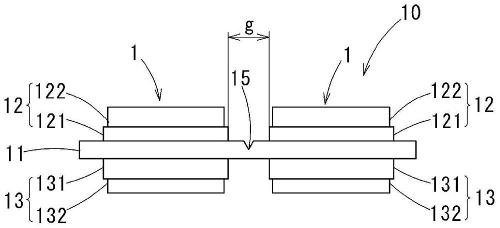 Method of manufacturing bonded body for insulating circuit board, and bonded body for insulating circuit board