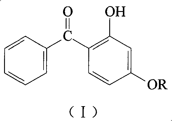 Method for synthesizing o-hydroxy benzophenone-rare earth coordination compound