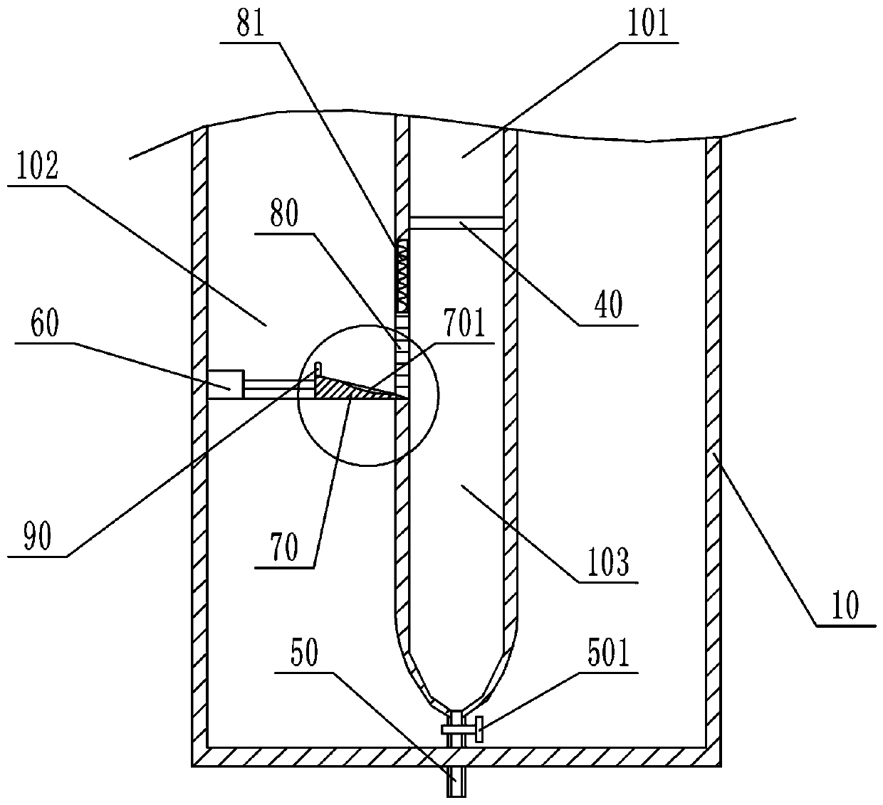 Glucose water automatic dispenser