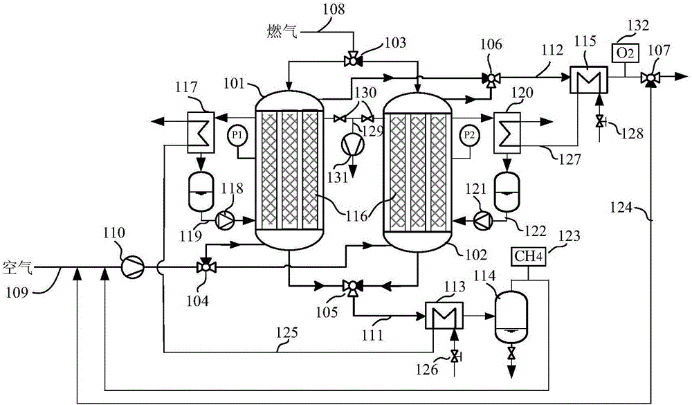 Gas-fired boiler system and operation method thereof